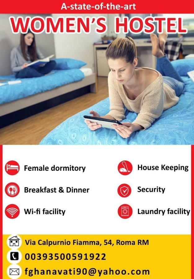 Female Dormitory For Only Female Bed & Breakfast Roma Ngoại thất bức ảnh